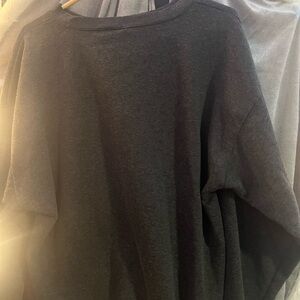 Classic Charcoal Crewneck Sweater